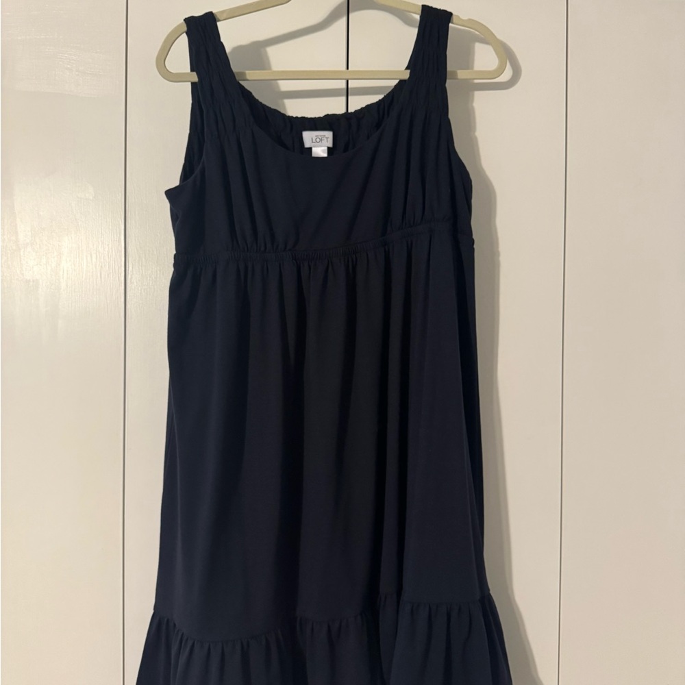 LOFT Black Sleeveless Dress - so CUTE!